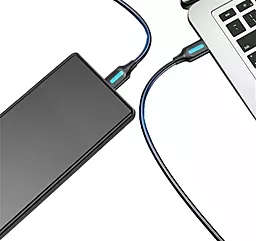 Кабель USB Vention 3m micro USB 3.0 cable  black (COPBI) - миниатюра 4