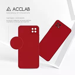 Чехол ACCLAB SoftShell для Samsung Galaxy A22 5G Red - миниатюра 5