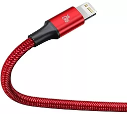 Кабель USB PD Baseus Rapid 20w 3.5a 1.5m 3-in-1 USB Type-C to Type-C/Lightning/micro USB cable red (CAMLT-SC09) - миниатюра 3