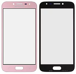 Корпусное стекло дисплея Samsung Galaxy J2 Pro J250H 2018 Pink