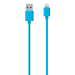 Кабель USB Belkin Lightning Blue (F8J023bt04-BLU) - миниатюра 2