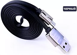 Кабель USB Remax Kingkong micro USB Cable Black (RC-015m) - миниатюра 2