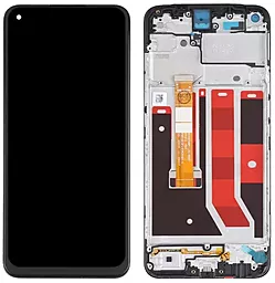 Дисплей Oppo A33 2020 с тачскрином и рамкой, Black