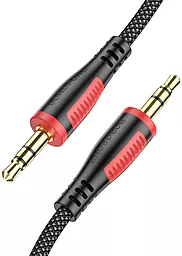 Аудио кабель Borofone BL14 AUX mini Jack 3.5mm M/M Cable 2 м black - миниатюра 4