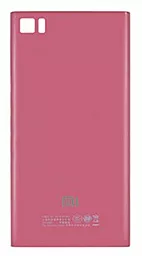 Задняя крышка корпуса Xiaomi Mi3, Original Pink