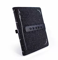 Чохол для планшету Tuff-Luv Multi-View Natural Hemp Case Cover Stand for iPad 2,3,4 Charcoal Black (E4_24) - мініатюра 2
