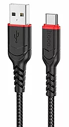 Кабель USB Hoco X59 Victory Charging USB 15w 3a Type-C cable black