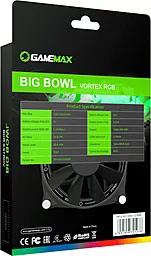 Система охлаждения GAMEMAX Big Bowl Vortex RGB Lighting Ring (GMX-12-RBB) - миниатюра 11