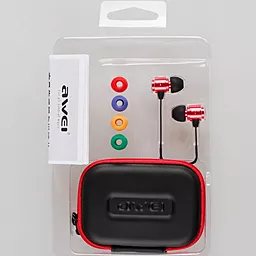 Навушники Awei S-10Hi Red - мініатюра 3