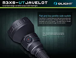 Ліхтарик Olight M3XS-UT Javelot - мініатюра 10