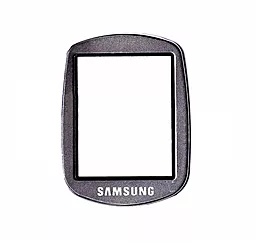 Корпусное стекло дисплея Samsung X460 (внутреннее) Gray, Mirror