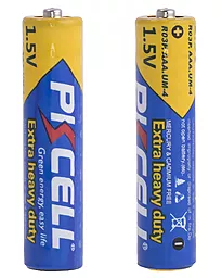 Батарейки PKCELL AAA / R03 BLISTER CARD 4шт - миниатюра 2