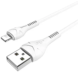 Кабель USB Hoco X37 Cool Power Lightning White - миниатюра 3