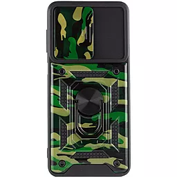 Чехол Epik Camshield Serge Ring Camo для Samsung Galaxy A23 4G Army Green - миниатюра 3