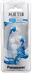 Навушники Panasonic RP-HJE118GU-A Blue - мініатюра 2