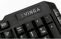 Комплект (клавиатура+мышка) Vinga KBS900BK Black - миниатюра 7