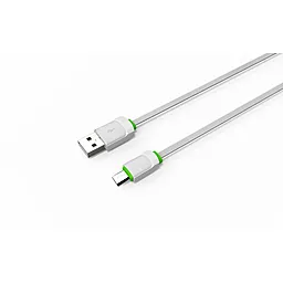 Кабель USB LDNio micro USB Cable White (LS06) - миниатюра 4