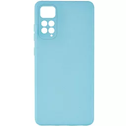 Чехол Silicone Case Candy Full Camera для Xiaomi Redmi Note 11 Pro 4G/5G / 12 Pro 4G Turquoise