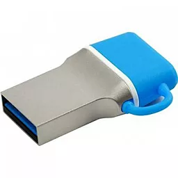 Флешка GooDRam 64 GB DualDrive C PD64GH3GRDDCBR10 Blue - миниатюра 5