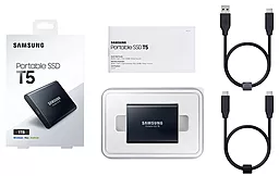 SSD Накопитель Samsung T5 1 TB (MU-PA1T0B) Black - миниатюра 5