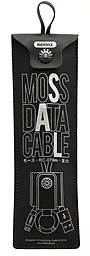 Кабель USB Remax Moss Lightning Cable Black (RC-079i) - миниатюра 3