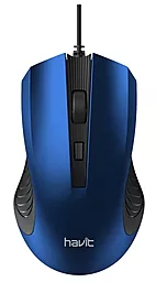 Комп'ютерна мишка Havit HV-MS752 Black/Blue