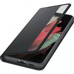 Чехол Samsung Clear View Cover G998 Galaxy S21 Ultra Black (EF-ZG998CBEGRU) - миниатюра 5