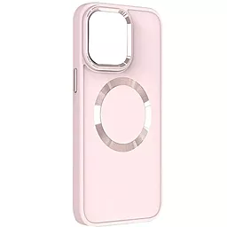Чохол Epik Bonbon Metal Style with MagSafe для Apple iPhone 13 Light Pink