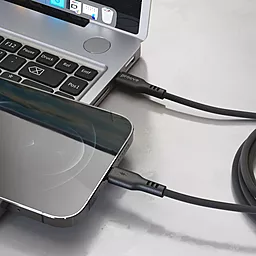 Кабель USB PD Proove Rebirth 27w 3a USB Type-C - Lightning cable black (CCRE60002101) - миниатюра 3