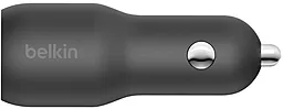 Автомобильное зарядное устройство Belkin 37W 3А PD PPS USB-A-C Car Charger Black (CCB004BTBK) - миниатюра 4