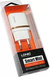 Мережевий зарядний пристрій LDNio Home Charger 5W USB-A White (DL-AC50) - мініатюра 5