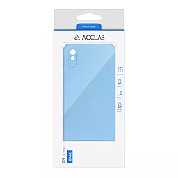Чехол ACCLAB SoftShell для Xiaomi Redmi 9A  Light Blue - миниатюра 2