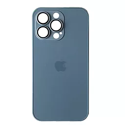 Чехол AG Glass with MagSafe для Apple iPhone 12 Pro Max Sierra blue