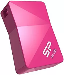 Флешка Silicon Power Touch T08 64GB (SP064GBUF2T08V1H) Pink - миниатюра 3