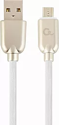 Кабель USB Cablexpert micro USB Cable White (CC-USB2R-AMmBM-1M-W)
