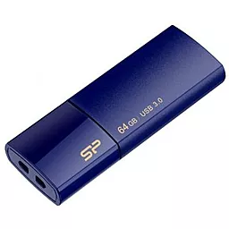 Флешка Silicon Power 64GB Blaze B05 Deep Blue USB 3.0 (SP064GBUF3B05V1D) - миниатюра 3