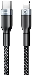 USB PD Кабель Remax Sury 2 RC-009 1M USB Type-C - Lightning Cable Black