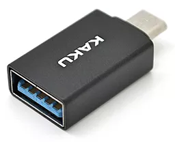 OTG-перехідник iKaku BEIGE Series KSC-533 M-F micro USB -> USB-A 3.0 Black