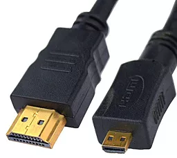 Відеокабель Ultra Slim HDMI - micro HDMI 1.5m