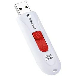 Флешка Transcend 32GB JetFlash 590 White USB 2.0 (TS32GJF590W) - миниатюра 3