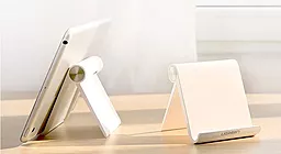 Настольный держатель Ugreen LP106 Adjustable Portable Stand Multi-Angle White - миниатюра 3