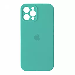 Чехол Silicone Case Full Camera для Apple IPhone 14 Pro Azure