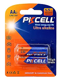Батарейки PKCELL AA / LR6 BLISTER CARD 2шт 1.5 V