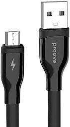 Кабель USB Proove Flat Out 12W 2.4A micro USB Cable Black