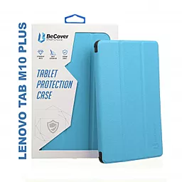 Чехол для планшета BeCover Smart Case для Lenovo Tab M10 Plus TB-X606, M10 Plus (2nd Gen), K10 TB-X6C6 Light Blue (708028) - миниатюра 3