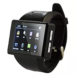 Смарт-часы UWatch Smart an1 (GPS, GSM, WIFI) Black - миниатюра 2