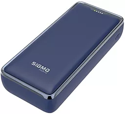 Повербанк Sigma mobile X-power SI30A4QX 30000 mAh 65W Blue (4827798424414) - миниатюра 3