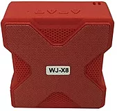 Колонки акустические U-Bass WJ-X8 LED Red - миниатюра 2