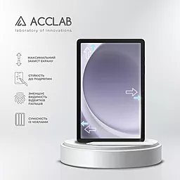 Защитное стекло ACCLAB Full Glue для Samsung Galaxy Tab A9 Plus SM-X210/SM-X215/SM-X216 11" Black - миниатюра 4