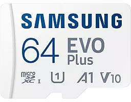 Карта памяти Samsung 64GB microSDXC class 10 EVO PLUS UHS-I (MB-MC64KA/RU)